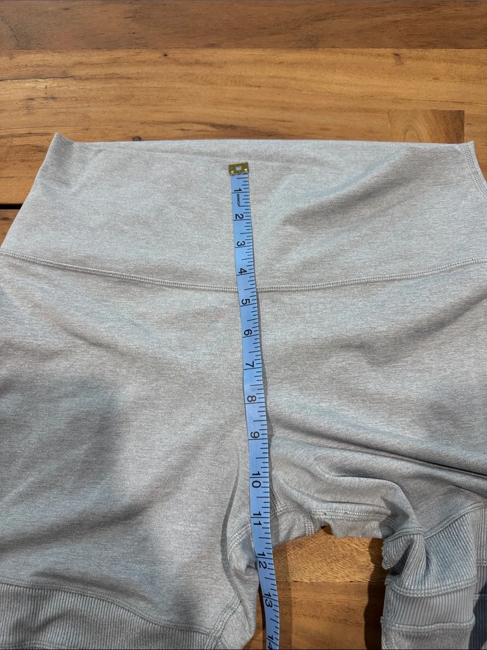 ALO Yoga Light Gray High-Waist Leggings